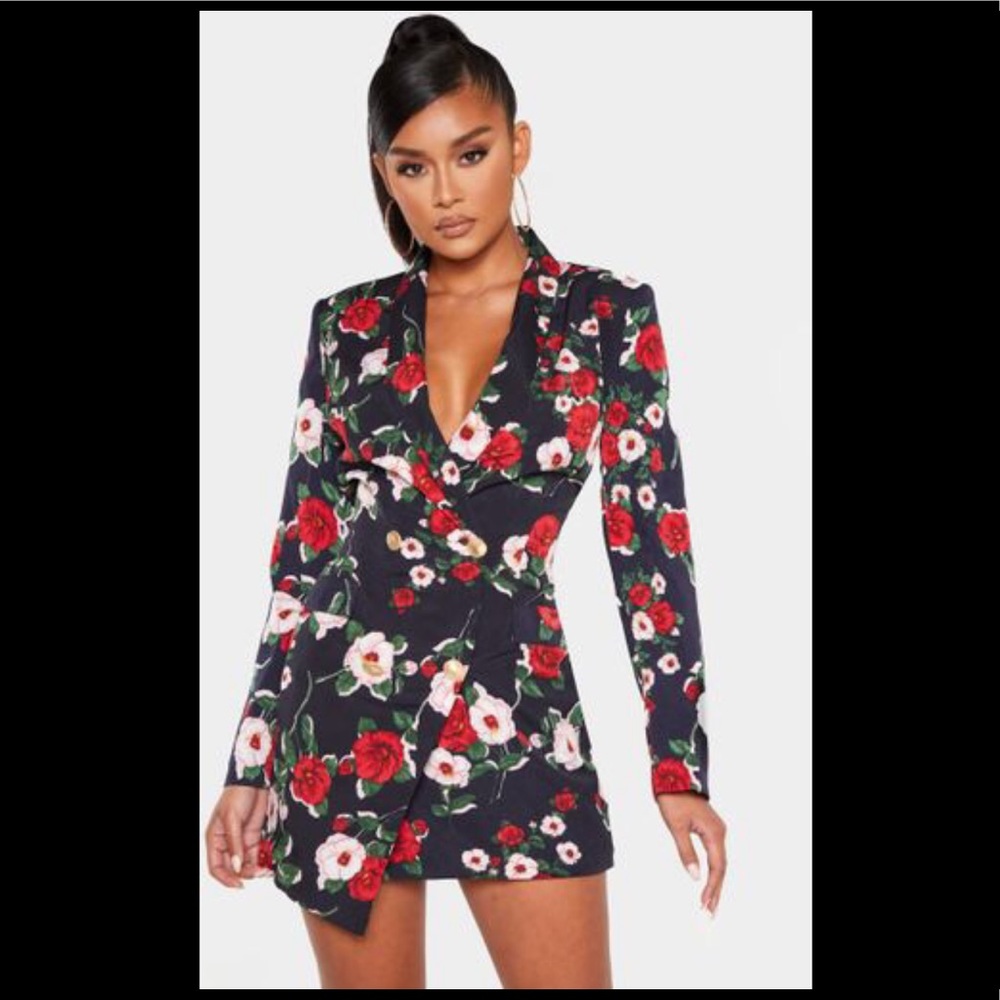 PrettyLittleThing Blazer Dress